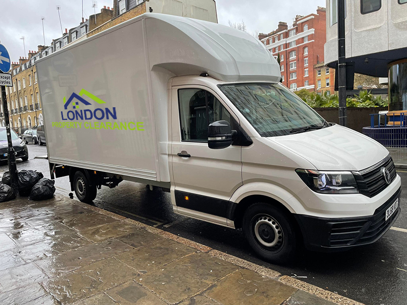 London Property Clearance Van